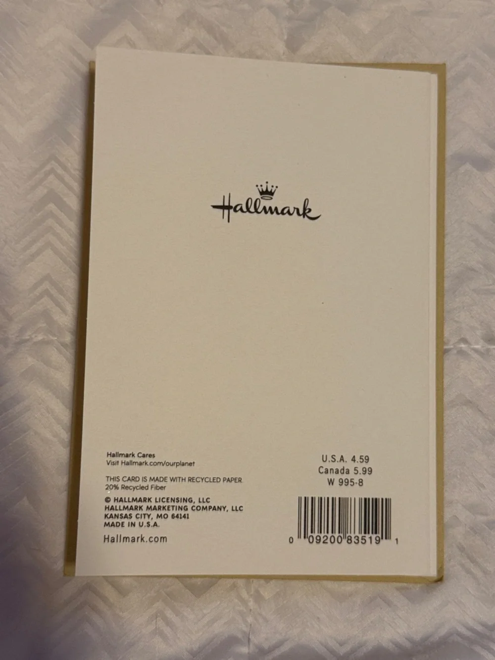 🌻 Bundle of 2 Hallmark Wedding Cards